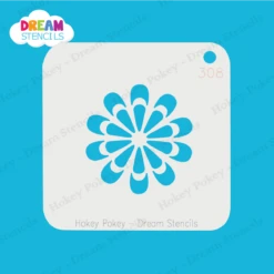 Ornamental Flower - Dream Mylar Stencil - 308 -Painted Mold Supplies Store 0024972 ornamental flower dream mylar stencil 308
