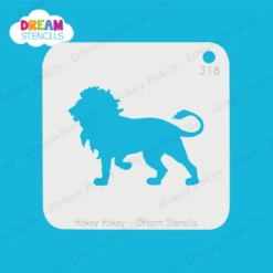 Walking Lion - Dream Stencil - 318 -Painted Mold Supplies Store 0024988 walking lion dream stencil 318