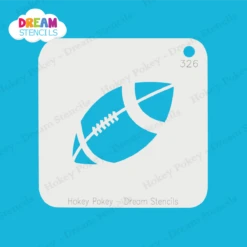Football - Dream Stencil - 326 6 Football - Dream Stencil - 326 -Painted Mold Supplies Store 0025000 football dream stencil 326