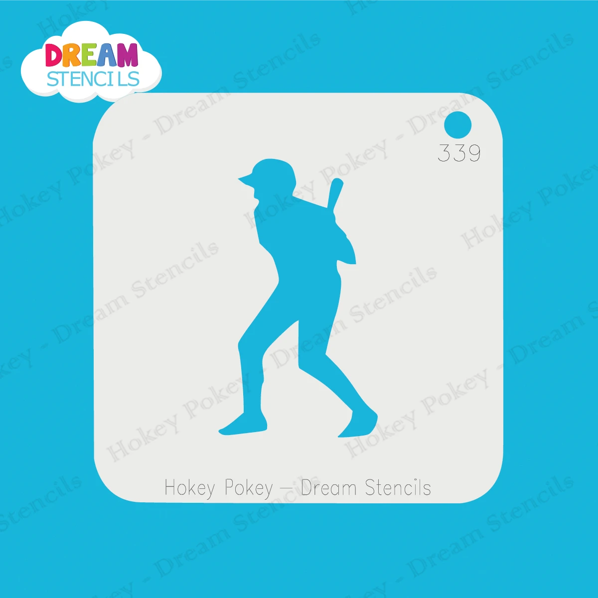 Baseball Player - 2 - Dream Stencil - 339 3 Baseball Player - 2 - Dream Stencil - 339 - Image 3