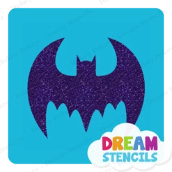 Nightwing Bat Glitter Tattoo Stencil - HP-398 (5pc Pack)