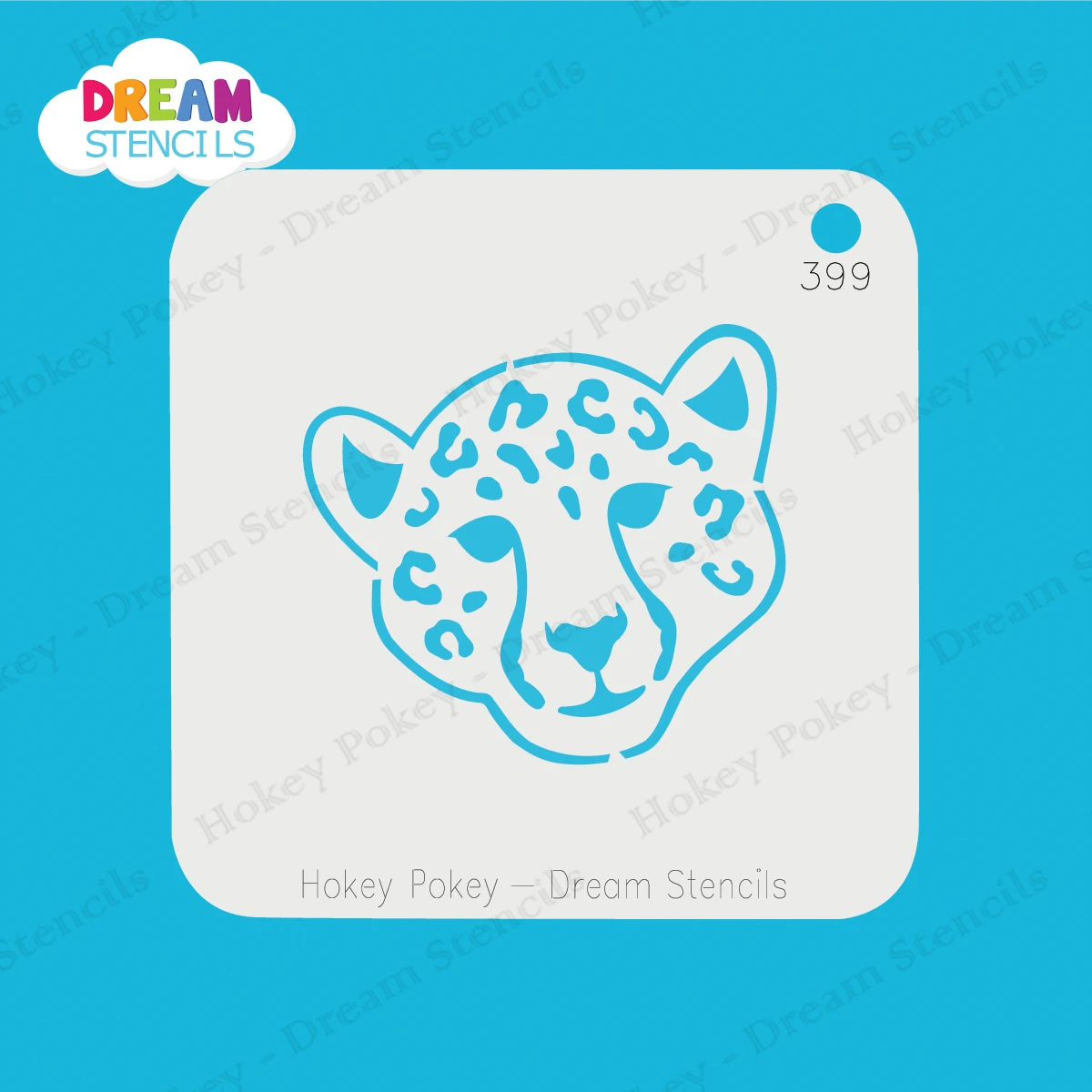 Leopard Head - Dream Stencil - 399 1 Leopard Head - Dream Stencil - 399